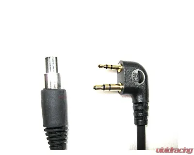 RaceCom Headset Cable For Vertex Radios With S2 Right Angle Connector - R HS VRTXCABS2